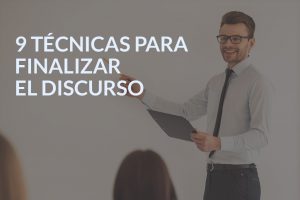 Finalización del discurso