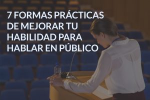 habilidad para hablar en público