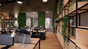 decoración de oficina