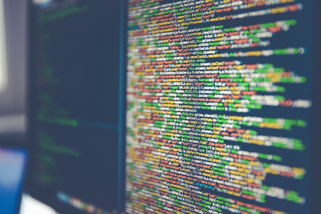 código programación